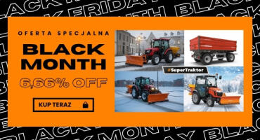 BLACK MONTH w SuperTraktor.pl – listopad pełen gorących wyprzedaży